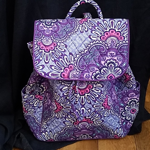 vera bradley drawstring backpack